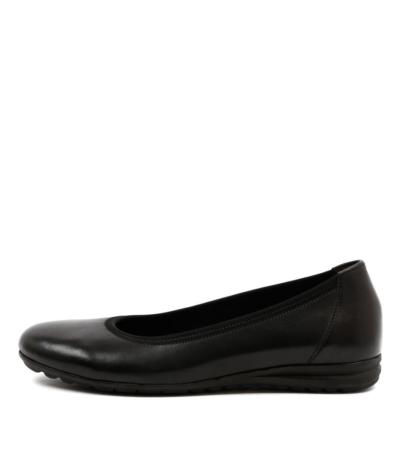 Gabor En Cuir Lisse Noir Ellie | Exclusif